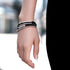 Confiant | Bronze à canon | Argent | Bracelet Expression